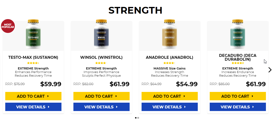 Intake of synthetic steroids to build muscle